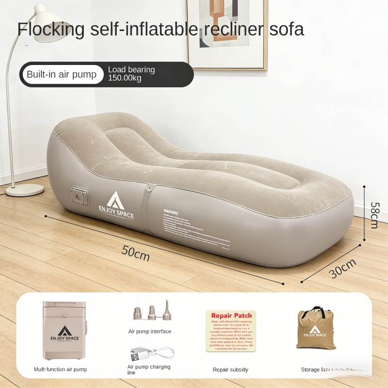 Outdoor Furniture Material - Outdoor Leisure Self Inflating Sofa Lounge