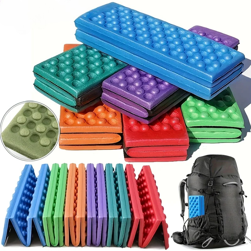 Outdoor Furniture Pillows - Honeycomb Massage Mat 6-Fold XPE Cushion