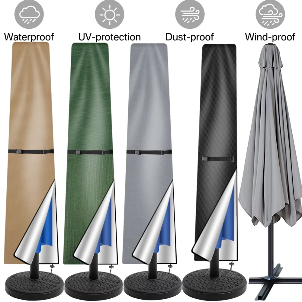 Sun Sail Shade - 210D Oxford Cloth Waterproof Parasol Cover
