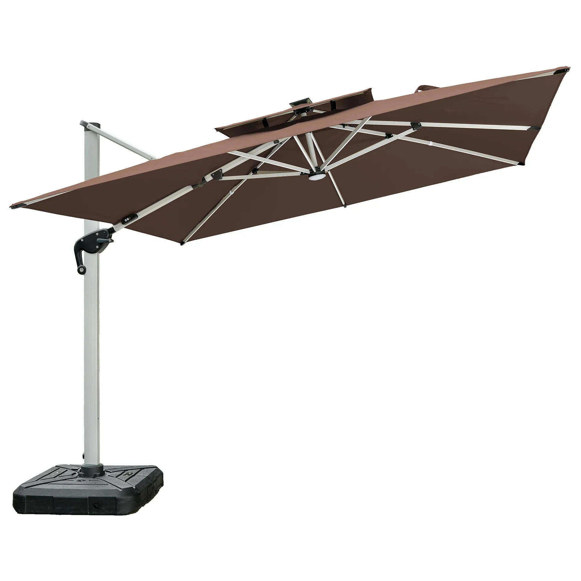 Outdoor Furniture Brands - Customized Big Foldable Waterproof Patio Umbrella