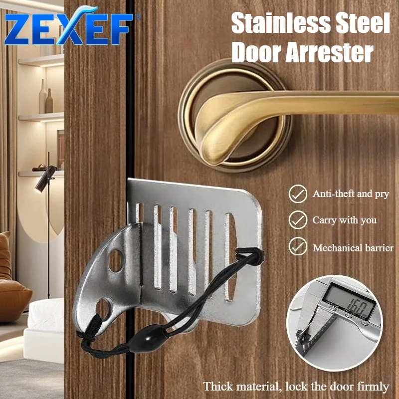 Outdoor Furniture Hotel - Portable Security Door Lock Travel Safety