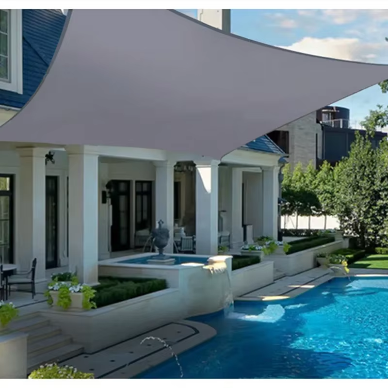 Sun Sail Shade - 4x5M 5x6M Rectangle Shade Sail 300D