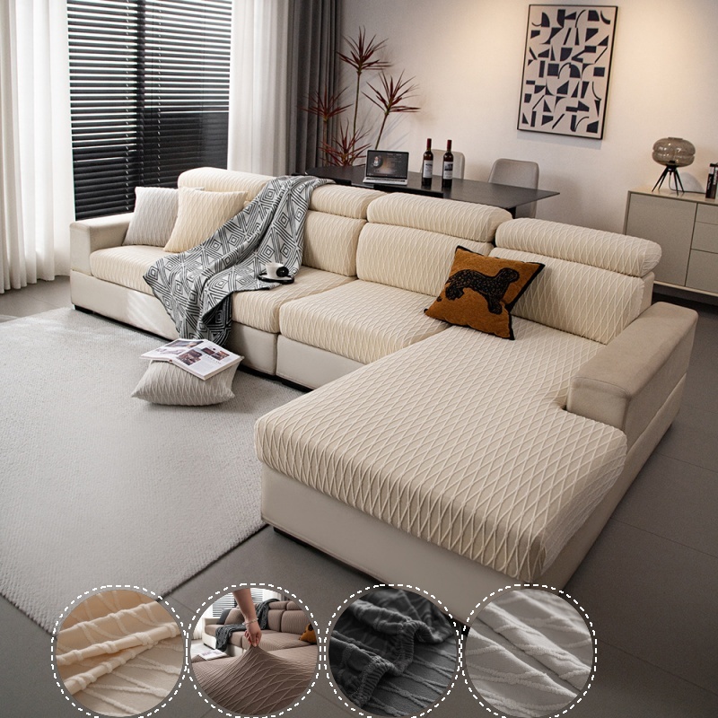 Outdoor Furniture Cover Xl - Single Sofa Seat Cover Jacquard Fleece