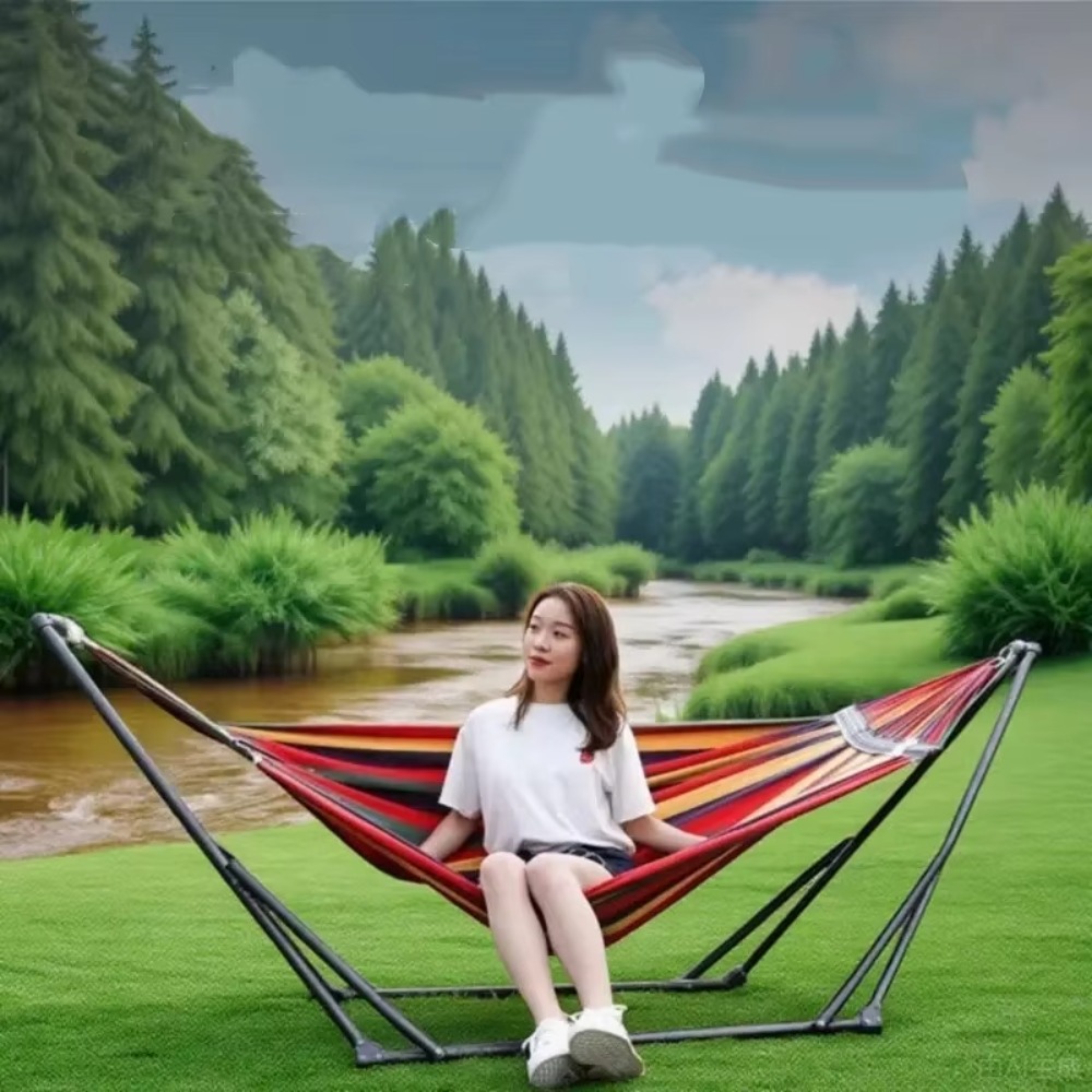 Outdoor Furniture Aluminium - Suspension Support for Adults Folding Iron