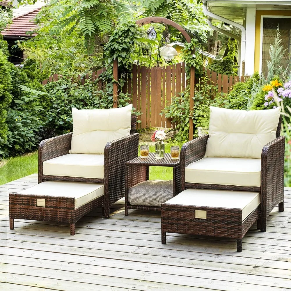 Outdoor Furniture Material - #For 5 Pieces Wicker Patio Furniture