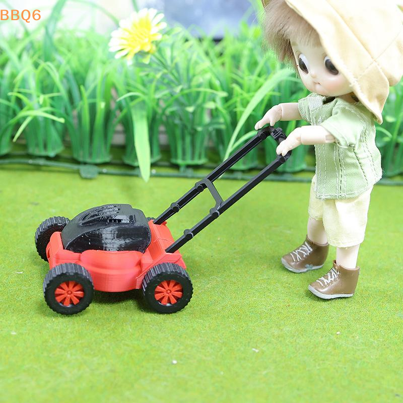 Outdoor Furniture Material - *1Pc 1:12 1:18 Dollhouse Lawn Mower