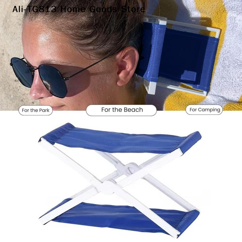 Outdoor Furniture Pillows - [TG813]Camp Pillow Waterproof Ergonomic Neck Support