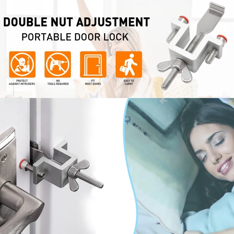Outdoor Furniture Hotel - Portable Door Lock Travel Hotel Lock