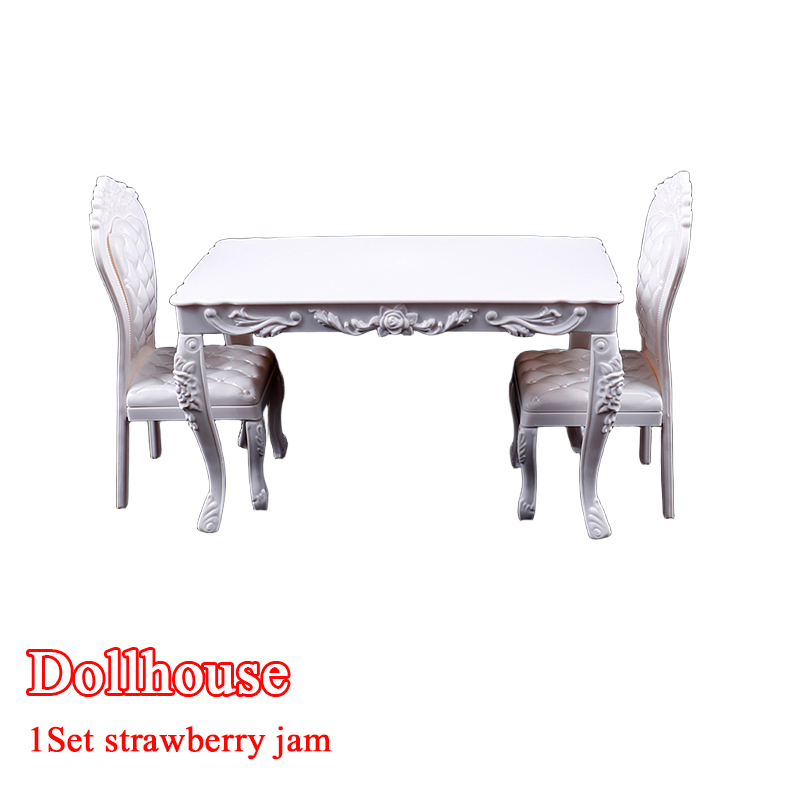 Outdoor Furniture Wooden - Dollhouse 1:6 Kitchen Furniture Dining Table