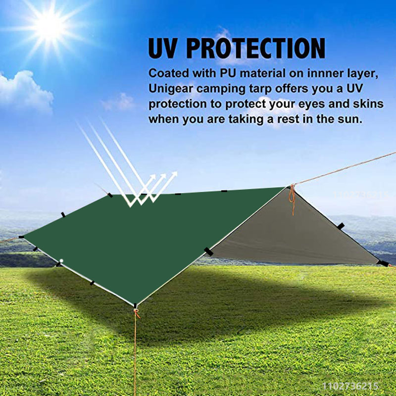 Sun Sail Shade - 19 Hang Points Tent Tarp Survival