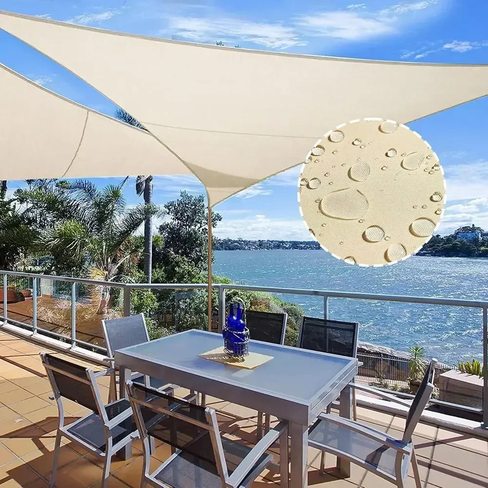Sun Sail Shade - Sun Shade Sail, Waterproof Shade Sail,