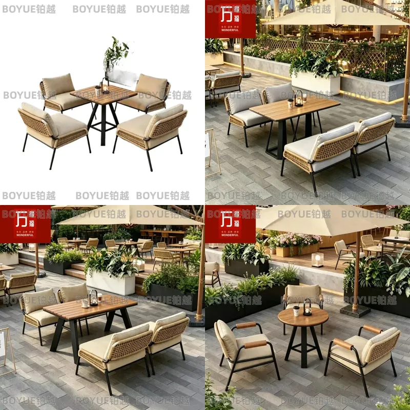 Outdoor Furniture Hotel - Outdoor Patio Furniture Set Rattan Wicker