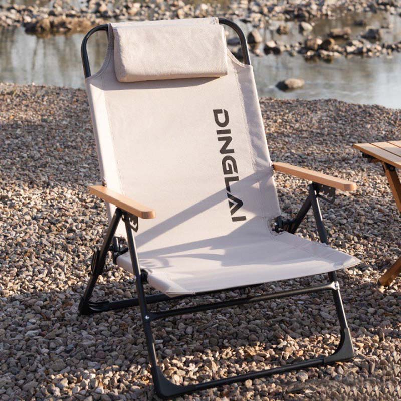 Outdoor Furniture Pillows - Outdoor Folding Chair Portable Camping Reclining