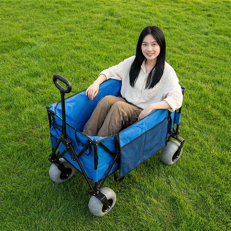 Foldable Metal Beach Wagon Qui - Outdoor Furniture Metal recension och pris