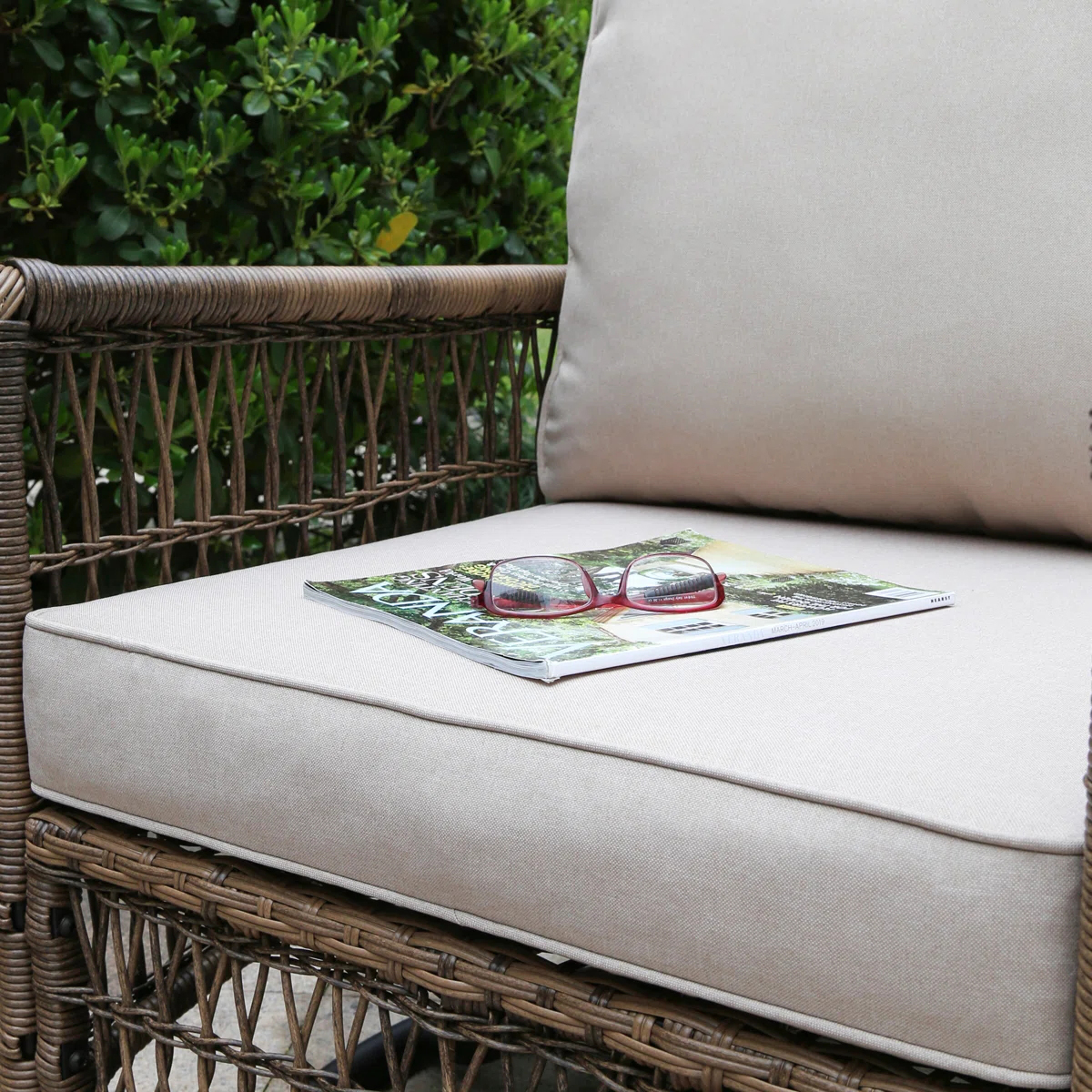 ！@Dwoo Durable PE Wicker 5 Pie - Outdoor Furniture Easy To Clean recension och pris