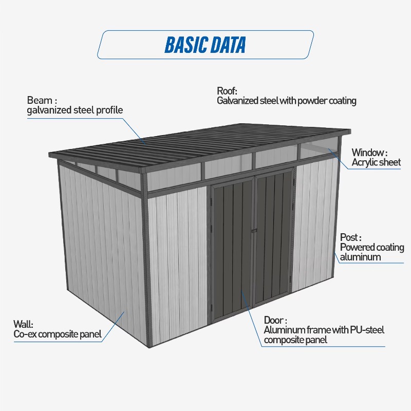 D2833 3M*3M High Performance M - Outdoor Furniture Metal recension och pris
