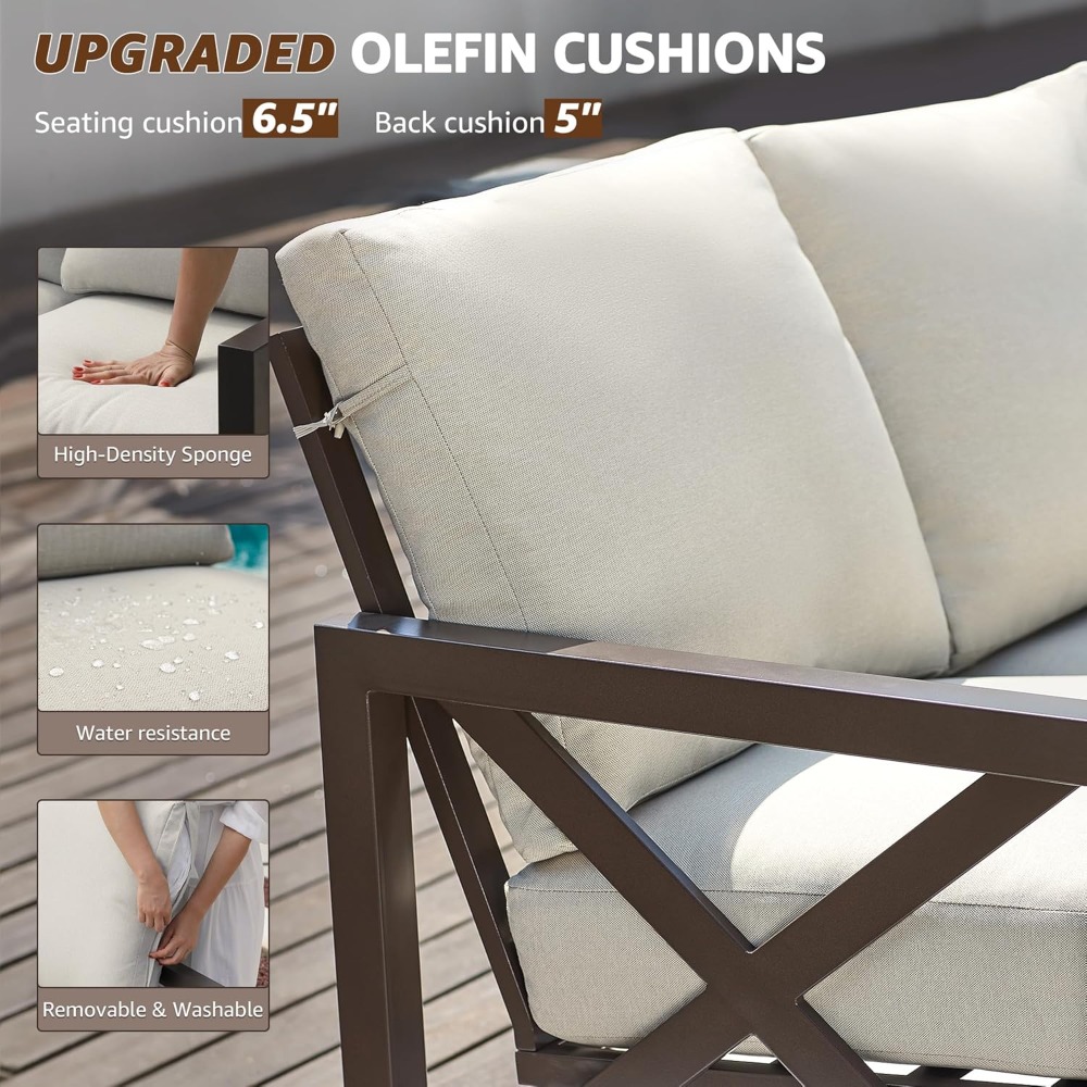 Four Pieces Patio Set, Outdoor - Outdoor Furniture One Piece recension och pris