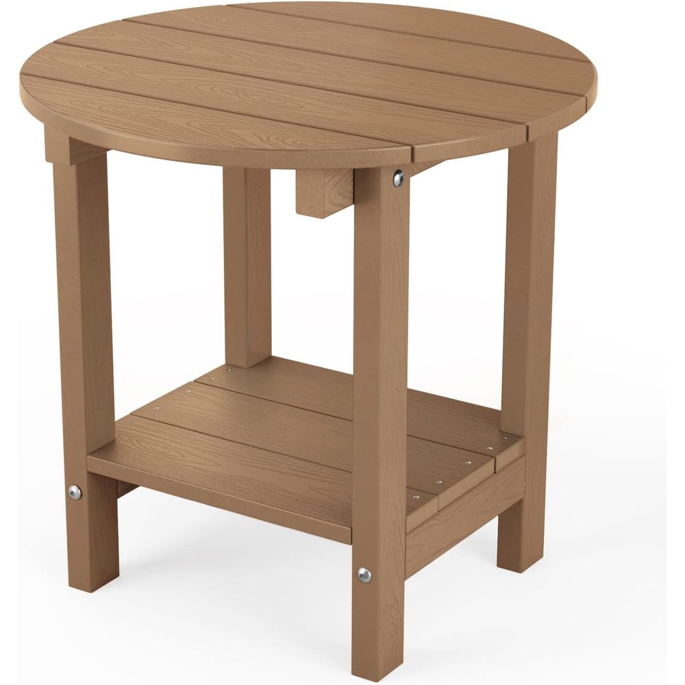 Outdoor 18 Inch Side Table wit - Outdoor Furniture Wooden recension och pris