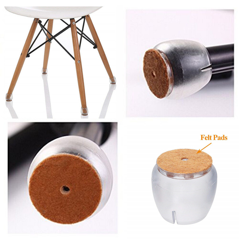 24pcs Silicone Chair Leg Prote - Outdoor Furniture Glider recension och pris