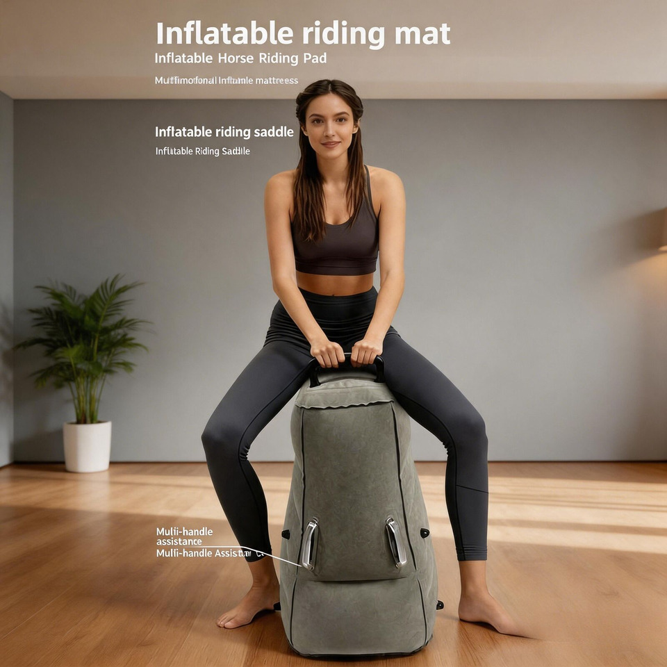 Inflatable Mattress Horse Ridi - Outdoor Furniture Pillows recension och pris