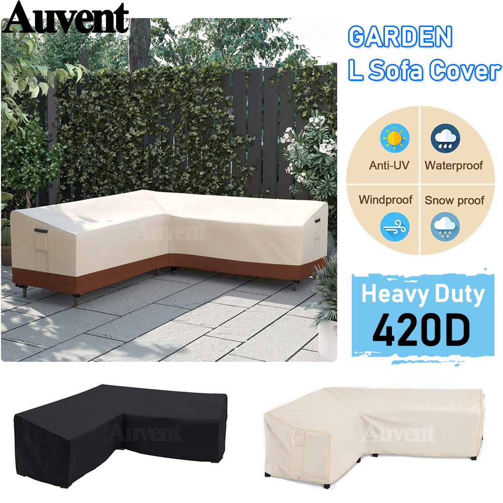 Outdoor L Shape Corner Sofa Co - Outdoor Furniture Cover Xl recension och pris