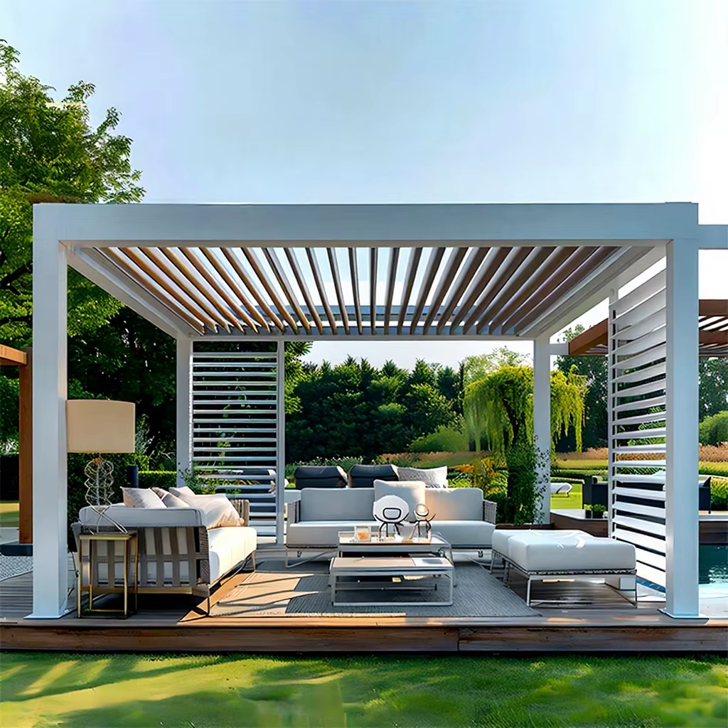Customized Aluminum Pergola Fr - Outdoor Furniture Aluminium recension och pris