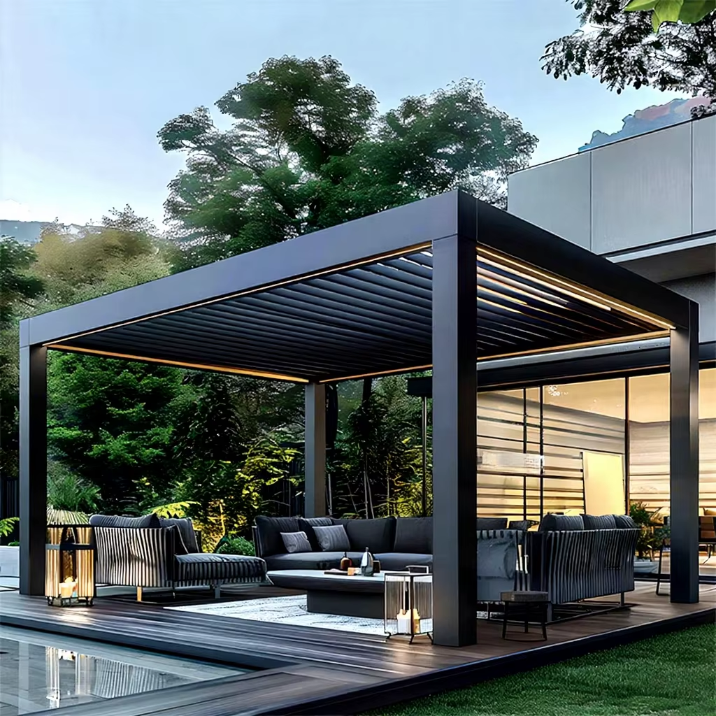 Customized Aluminum Pergola Fr - Outdoor Furniture Aluminium recension och pris