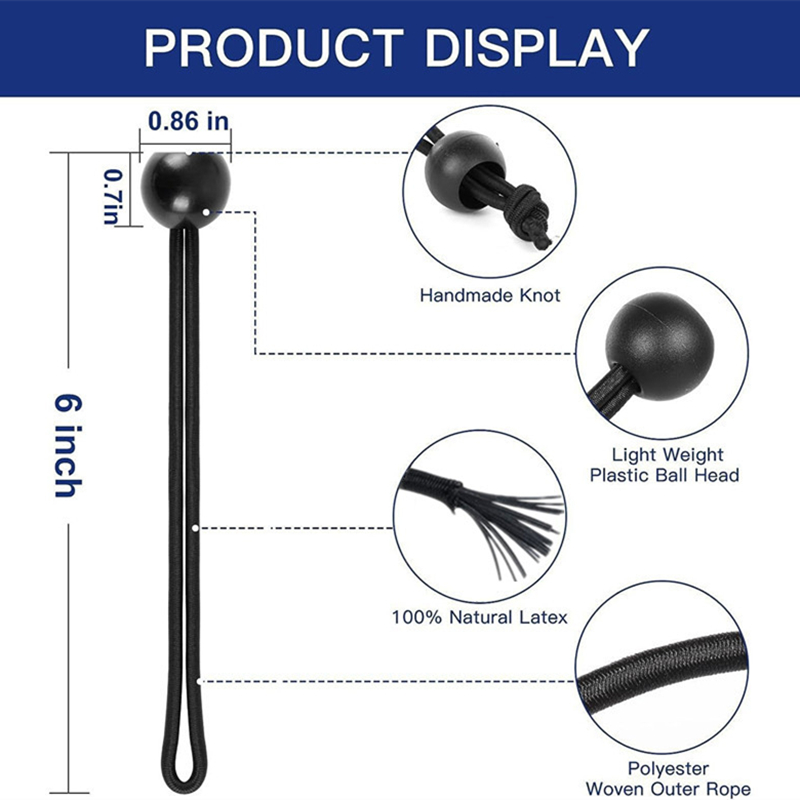 10pcs Outdoor Elastic Ball Rop - Outdoor Furniture Rope recension och pris