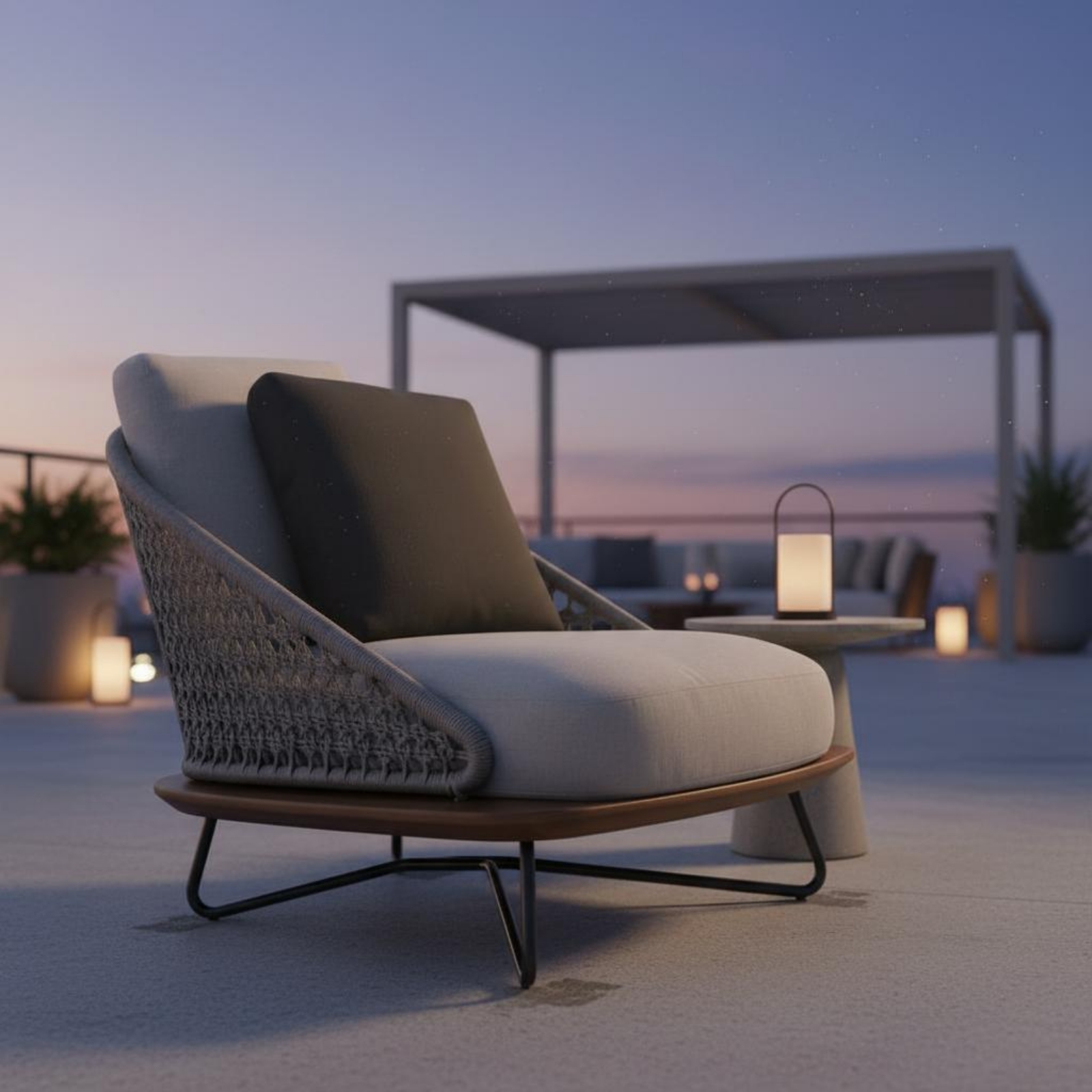 Outdoor Tea Table Set Waterpro - Outdoor Furniture Easy To Clean recension och pris