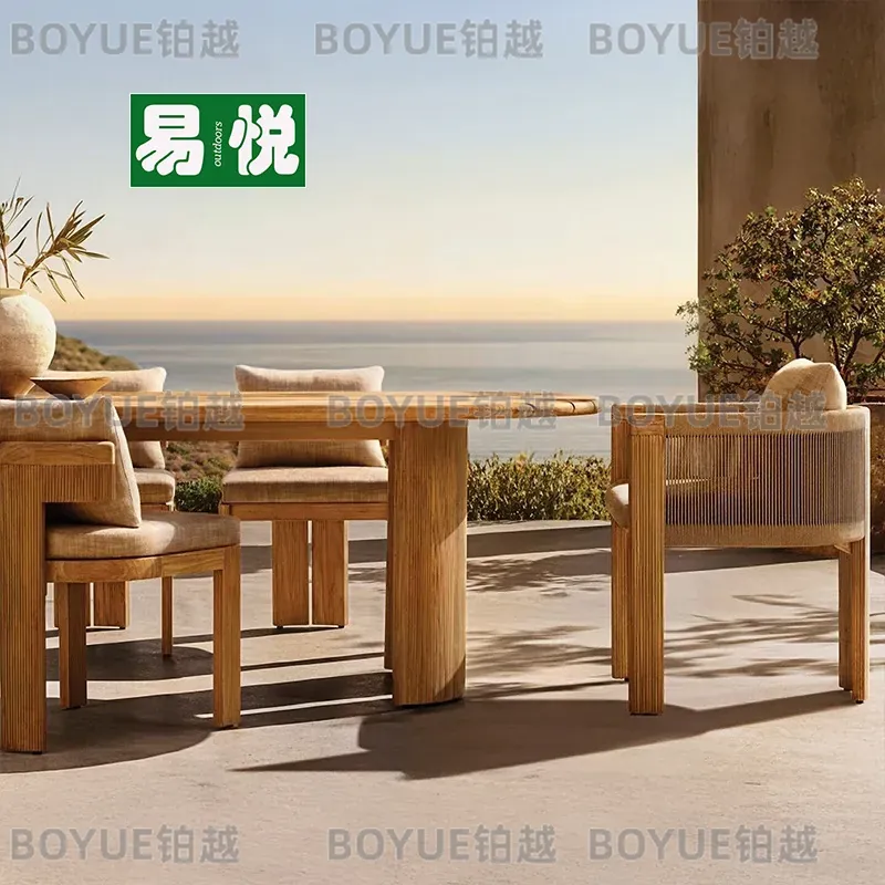 Outdoor Rattan Sofa Set Teak R - Outdoor Furniture Hotel recension och pris