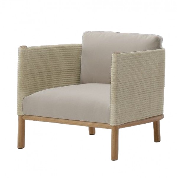 Teak Wood Frame Rope Weaving Q - Outdoor Furniture Hotel recension och pris