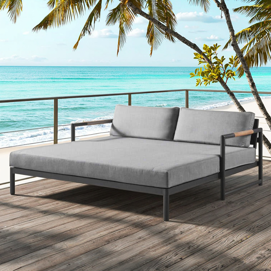 Hot Sale Poolside Aluminum Sun - Outdoor Furniture In Sale recension och pris