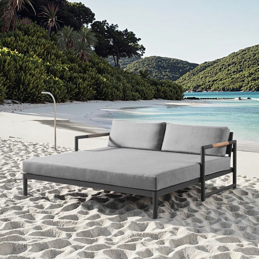 Hot Sale Poolside Aluminum Sun - Outdoor Furniture In Sale recension och pris