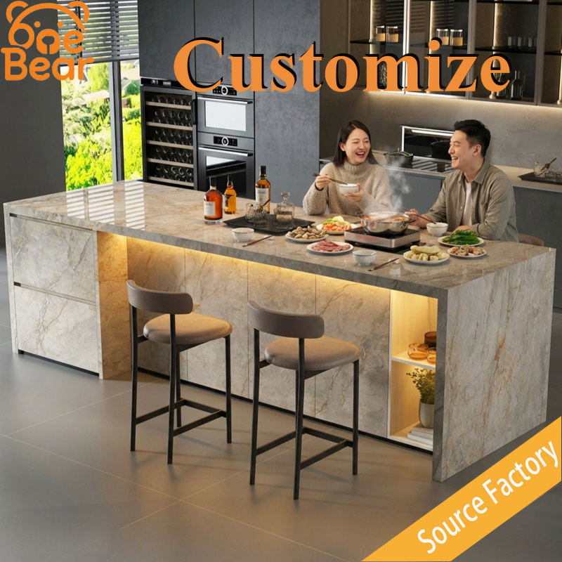 Square Solid Marble Island Cou - Outdoor Furniture Easy To Clean recension och pris