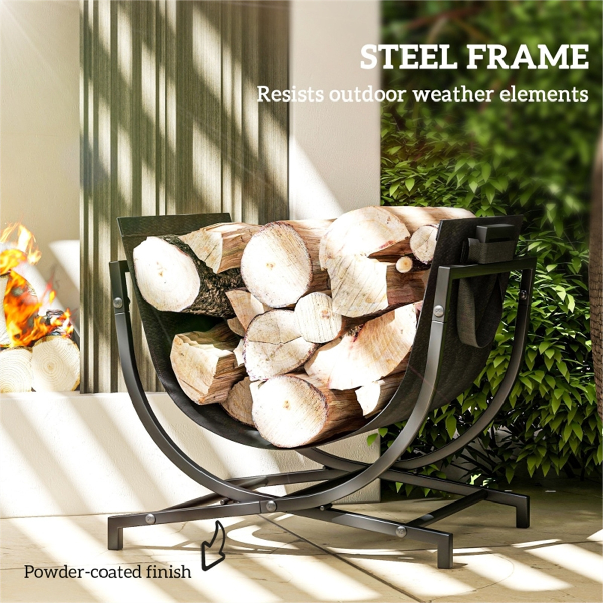 Outdoor Furniture Firewood Rac - Outdoor Furniture Wooden recension och pris