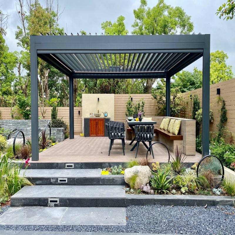 Villa Fashion Outdoor Sun Prot - Outdoor Furniture Metal recension och pris