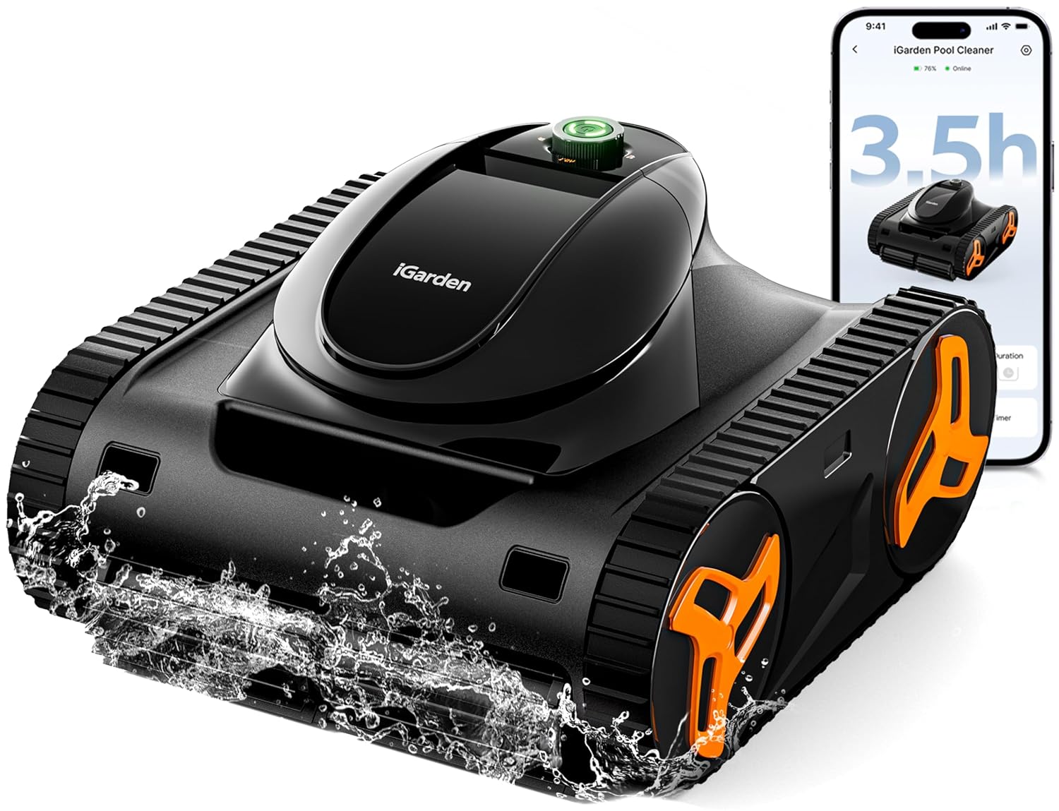 Robotic Pool Cleaner KN Series - Outdoor Furniture Metal recension och pris