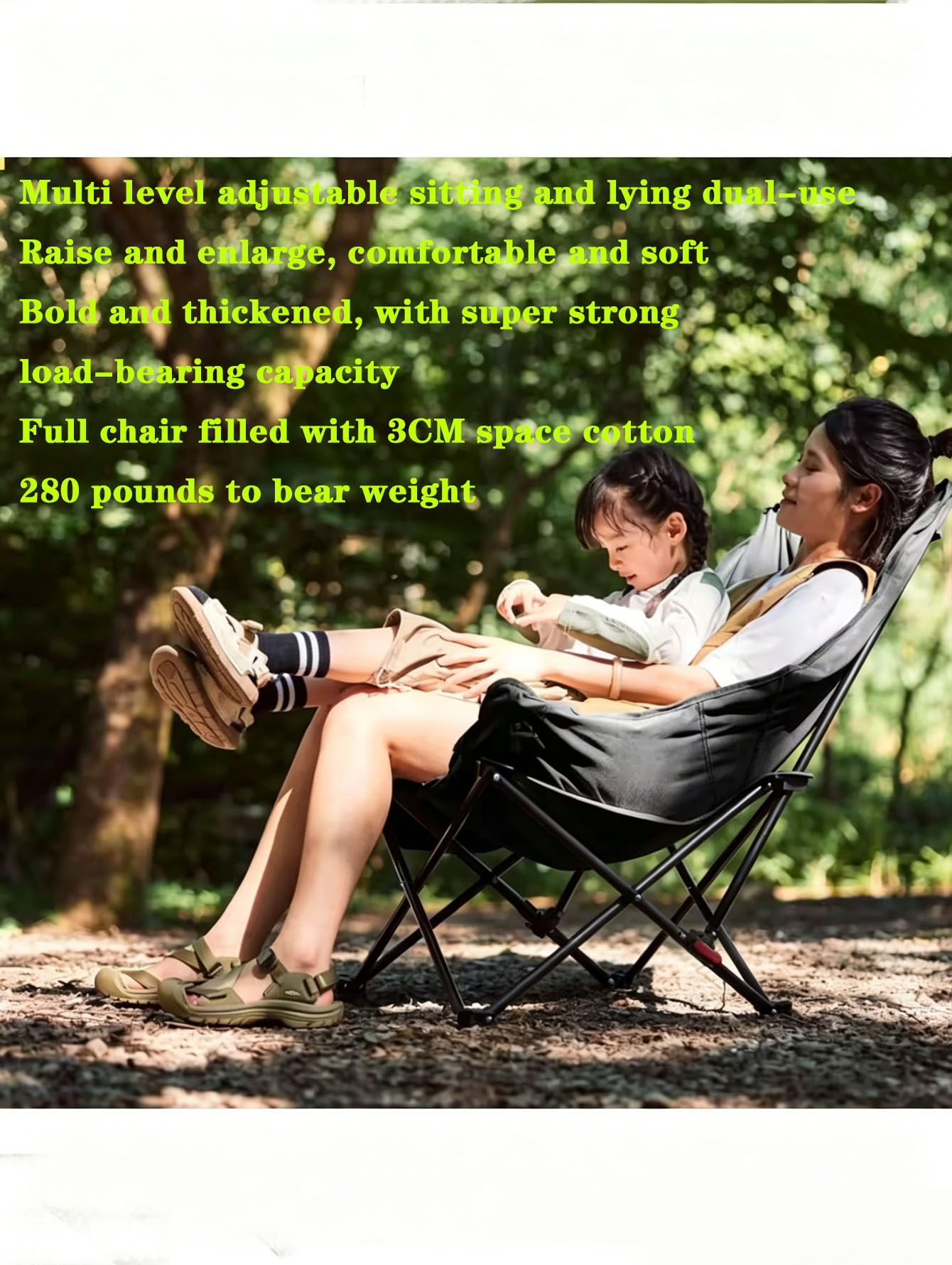 Outdoor folding high back moon - Outdoor Furniture Metal recension och pris