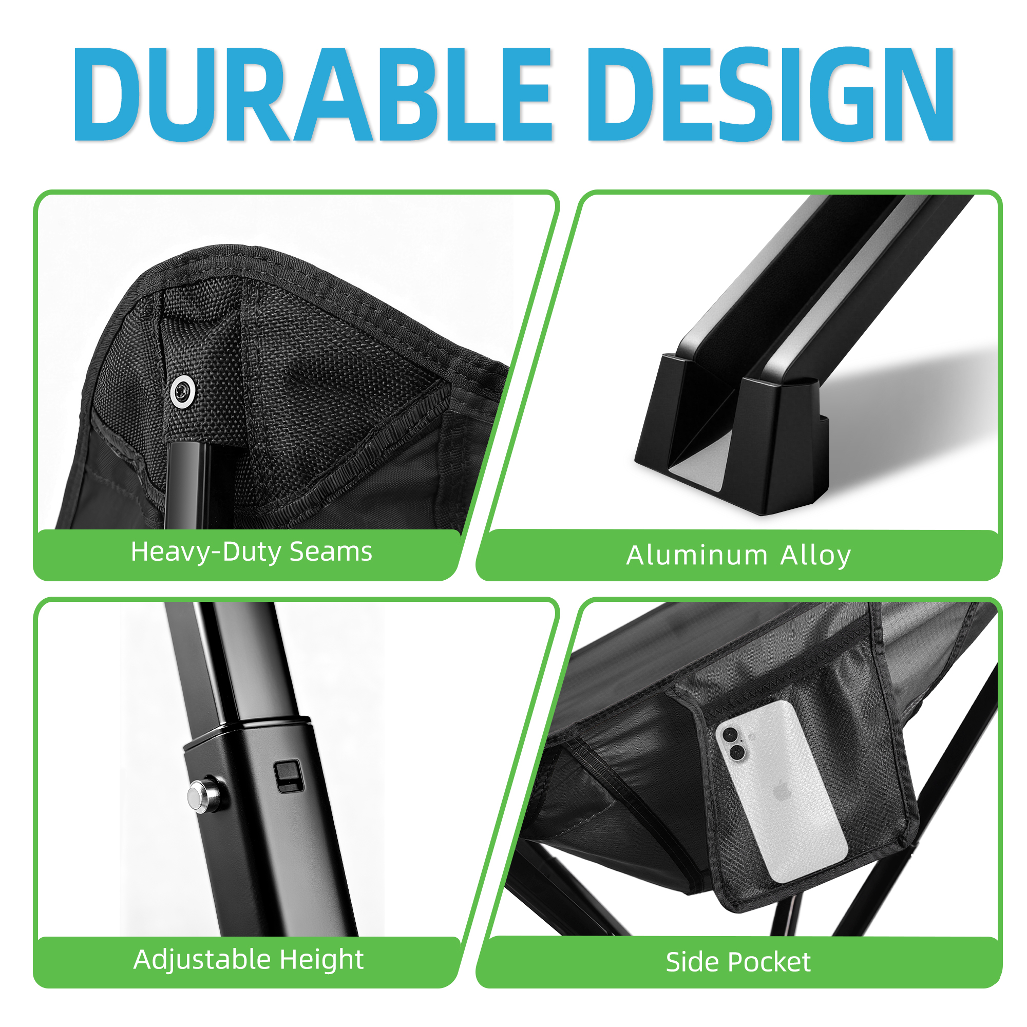 Modern Design Portable Folding - Outdoor Furniture One Piece recension och pris