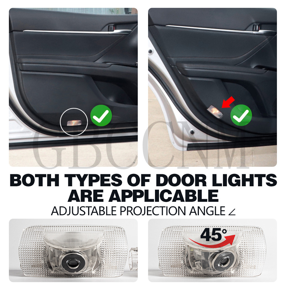 LED Car Door Welcome Light Bul - Outdoor Furniture Glider recension och pris