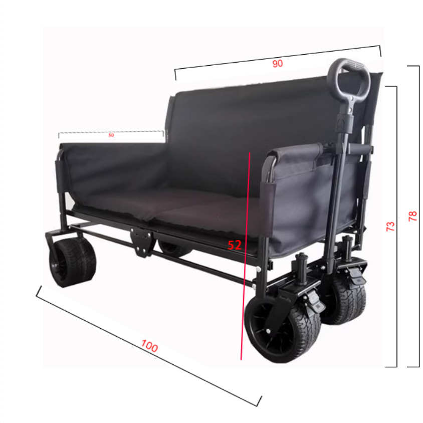 JXFT Multifunctional Four-Whee - Outdoor Furniture Metal recension och pris