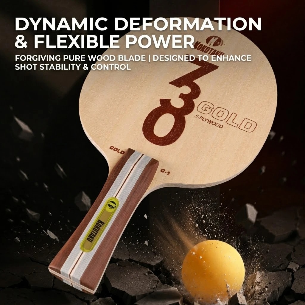 Kokutaku Table Tennis Blade FL - Outdoor Furniture Wooden recension och pris