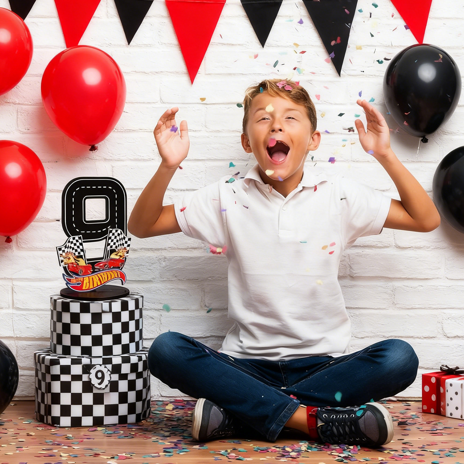 Race Car 1-9th Birthday Number - Outdoor Furniture Wooden recension och pris
