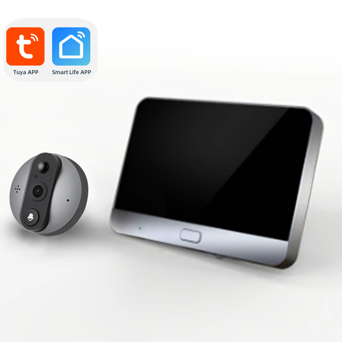 4.3 Inch IPS Screen 2MP 1080P  - Outdoor Furniture Glider recension och pris