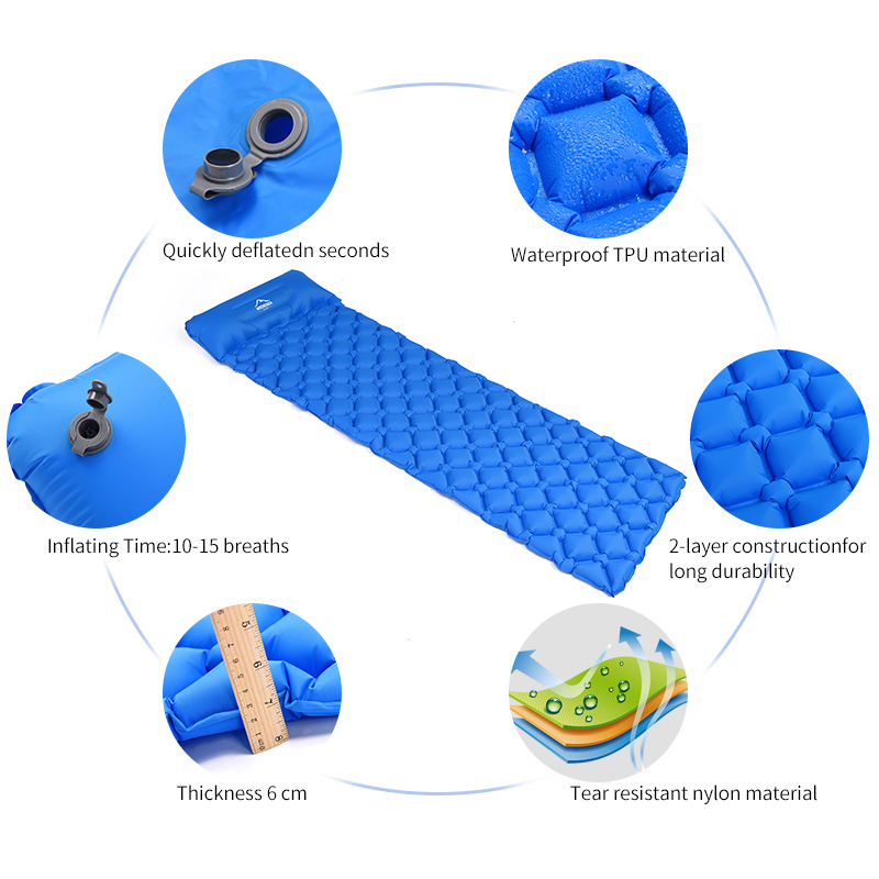 Widesea Camping Sleeping Pad I - Outdoor Furniture Pillows recension och pris