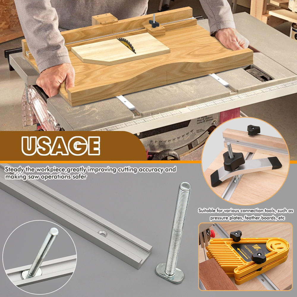 Woodworking 19# T-track Kit an - Outdoor Furniture Aluminium recension och pris