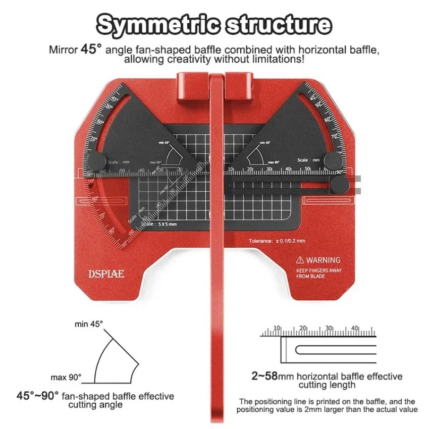 DSPIAE AT-CJ Fixed Angle Cutti - Outdoor Furniture Aluminium recension och pris