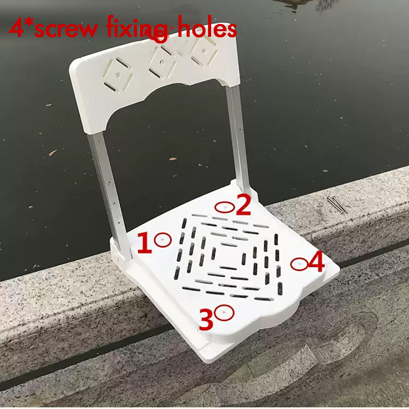 Foldable Fishing Box with Back - Outdoor Furniture Metal recension och pris