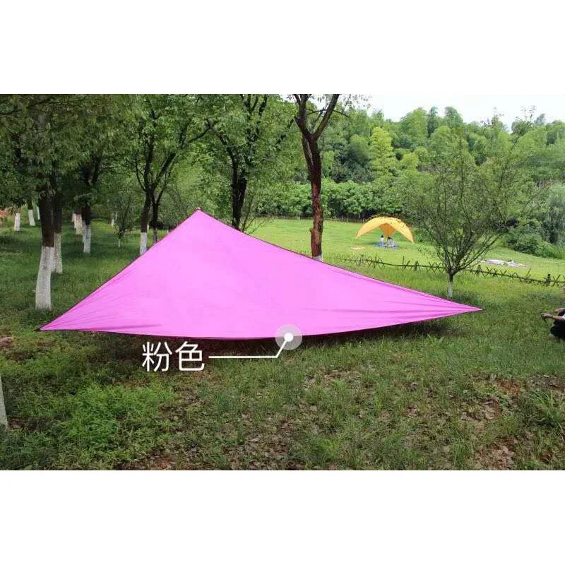 Rainproof Portable Folding Tri - Sun Sail Shade recension och pris