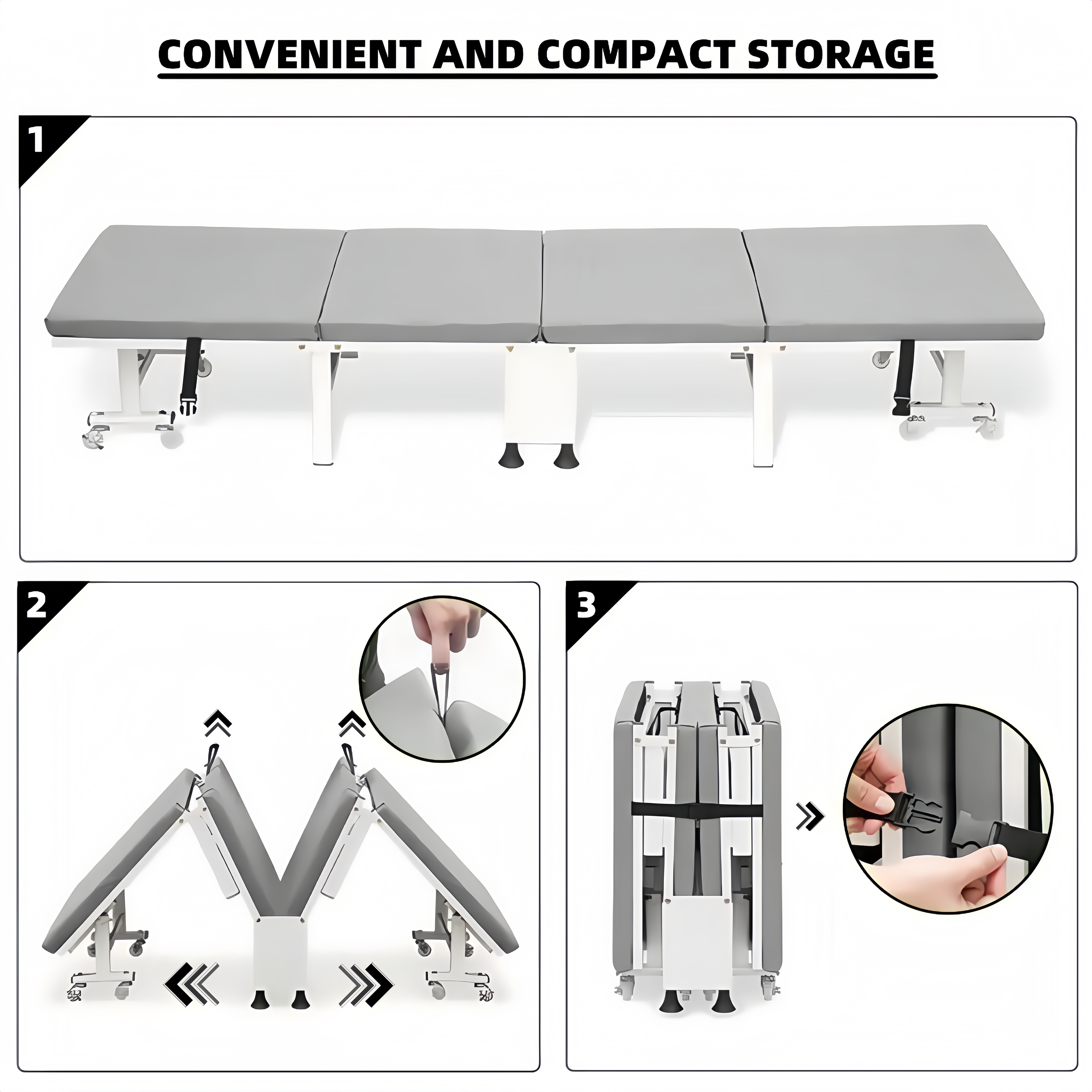 1 Dust Cover for a Folding Bed - Outdoor Furniture Material recension och pris